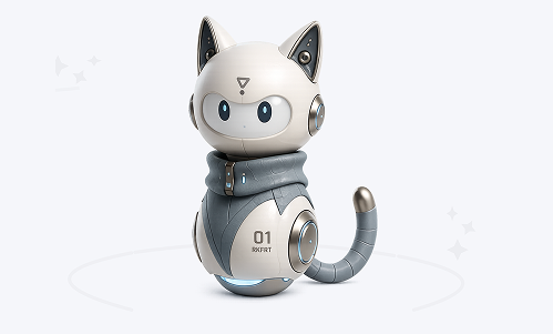 Mascot concept: the AI companion character design