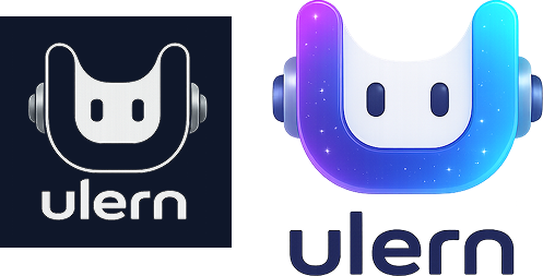 Ulern brand mark: app icon and full logo lockup